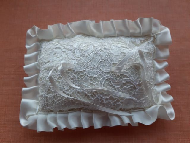 Cuscino porta fedi nuziali