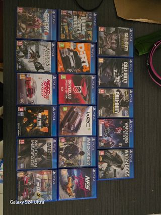 Ps4 en buen estado más juegos 