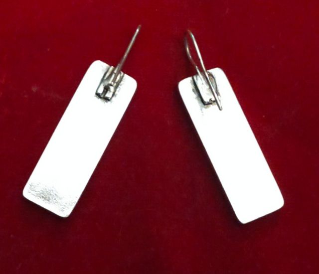 Pendientes de plata estilo egipcio