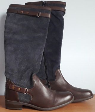 Botas altas piel