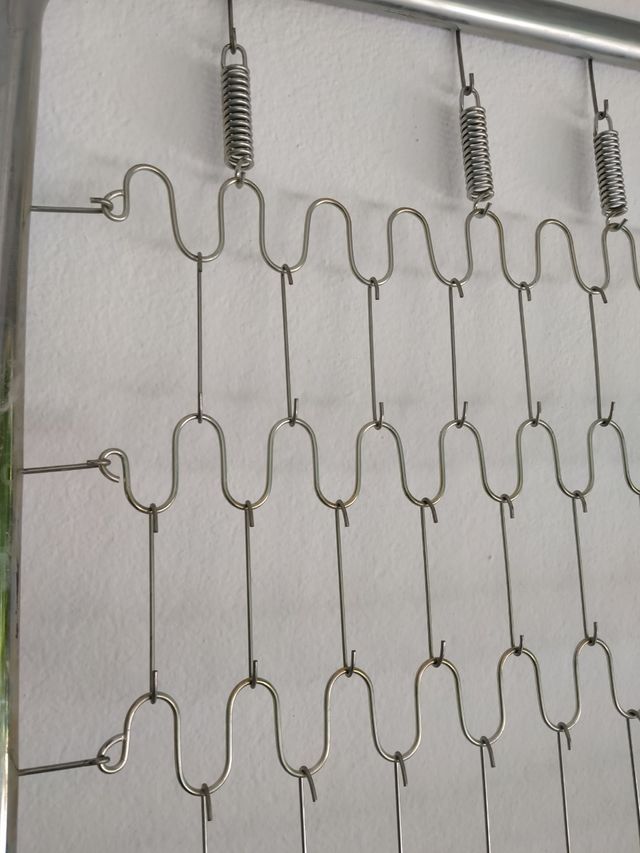 Coppia letti singoli in ottone