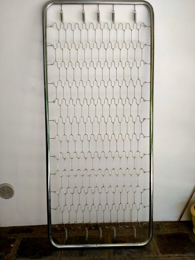 Coppia letti singoli in ottone