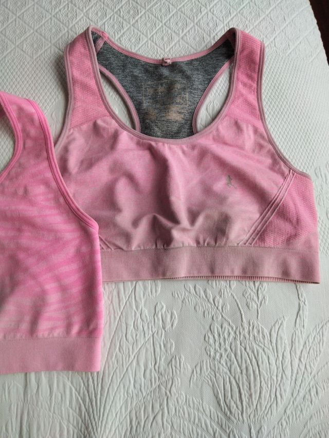 Lote 2 sujetadores deportivos