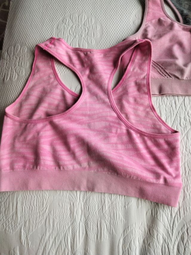 Lote 2 sujetadores deportivos