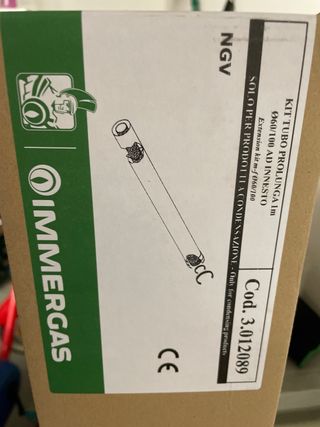 Scarico immergas caldaia 3.012089