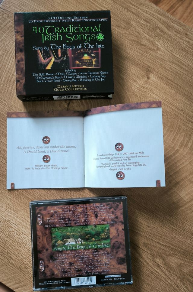 40 TRADICIONAL IRISH SONGS☘️.GOLD COLLECTION .