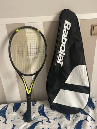Raqueta tenis junior y funda