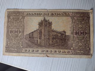 Billete 100 pesetas 1938