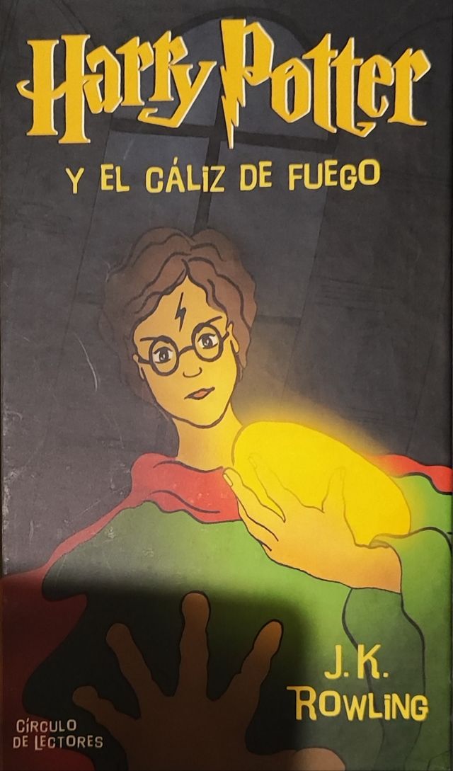 Libro Harry Potter y el Cáliz de fuego