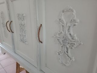Mueble recibidor restaurado