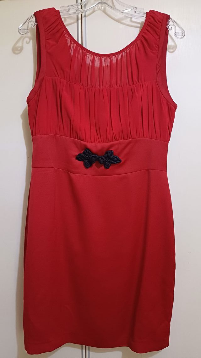 Vestido de fiesta rojo Tintoretto