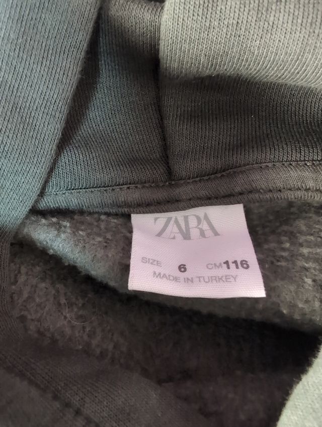 Sudaderas Zara niño talla 5-6