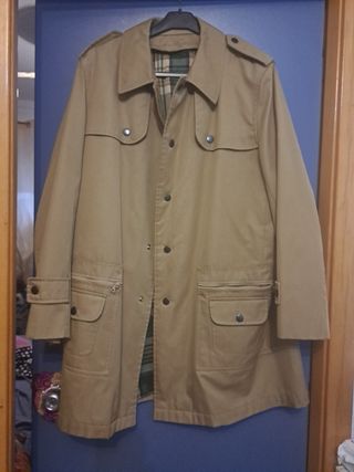 Gabardina vintage  hombre