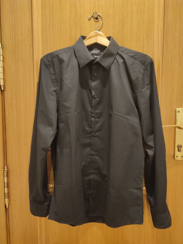 Camisa negra L