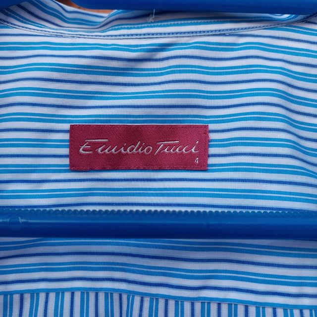 Camisa rayas azul Emidio Tucci talla L