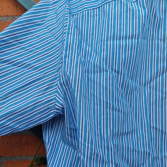 Camisa rayas azul Emidio Tucci talla L