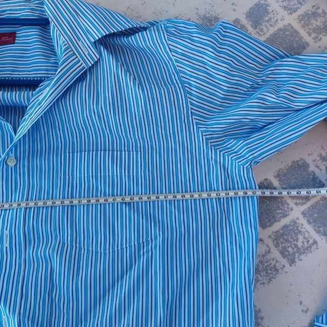 Camisa rayas azul Emidio Tucci talla L