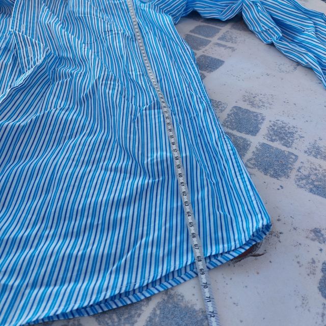 Camisa rayas azul Emidio Tucci talla L