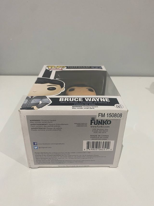 Funko pop Bruce Wayne de la serie Gotham