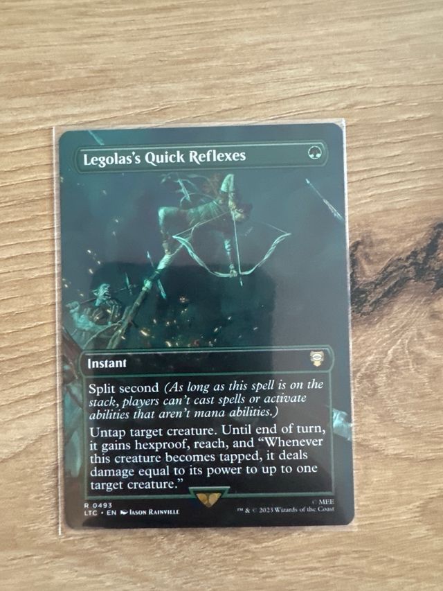 Legolas’s Quick Reflexes