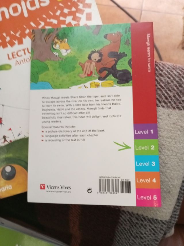 CUENTO. "MOWGLI" -  INGLÉS DE TRABAJO 