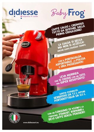 Macchina per caffe baby frog