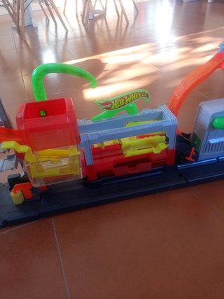Lavadero coches hotwheels