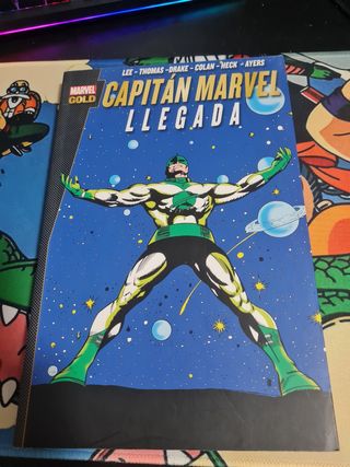 Cómic Capitán Marvel "Llegada"