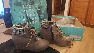 botines mujer mustang talla 38