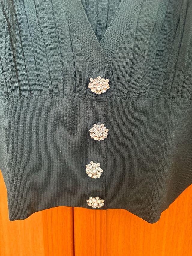 Jersey vestir color botella