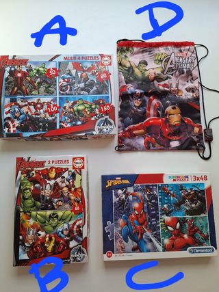 Puzzle infantil MARVEL