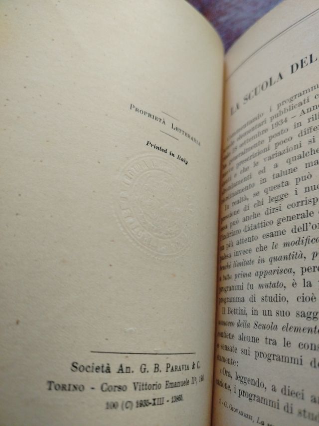 Libro:"LA STORIA DEL BALILLA"