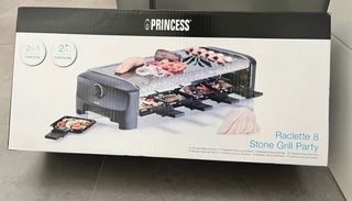 Parrilla Princess stone & party 8 personas