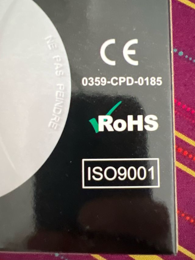 Detector fotoeléctrico de humo pila 9V incluida