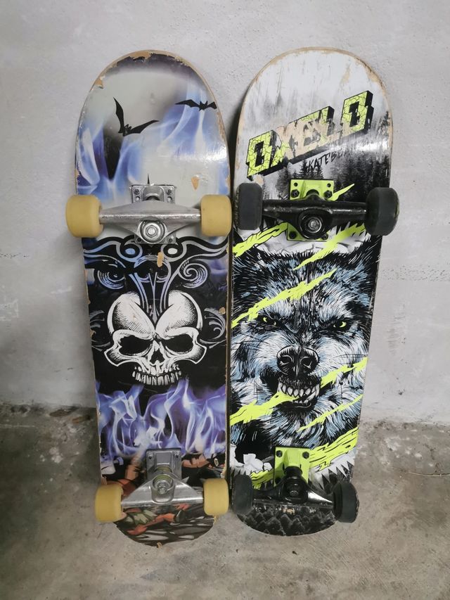 Monopatines o skates