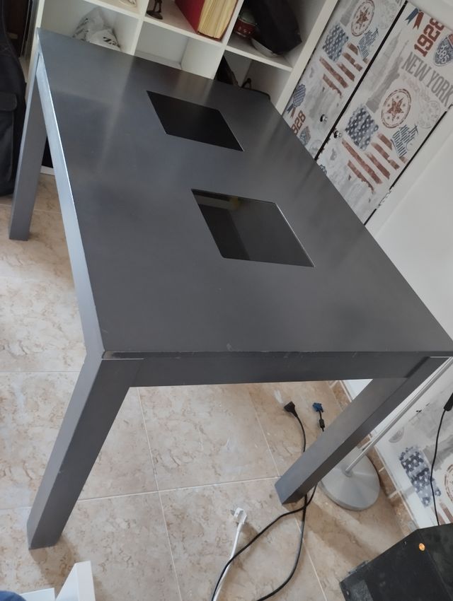Mesa comedor gris