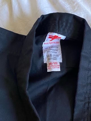Traje de kempo/artes marciales. niño