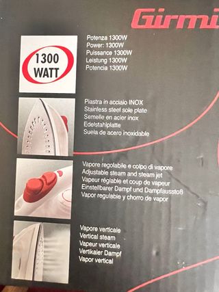 Ferro da stiro girmi