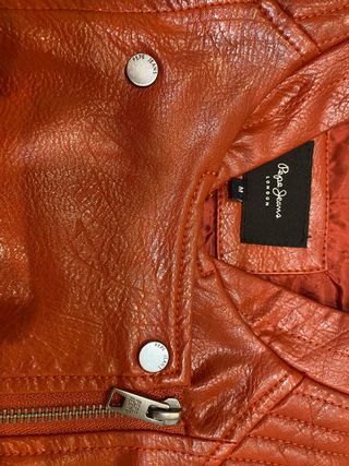 Cazadora Roja poliuretano Pepe Jeans