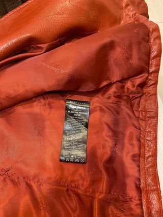 Cazadora Roja poliuretano Pepe Jeans