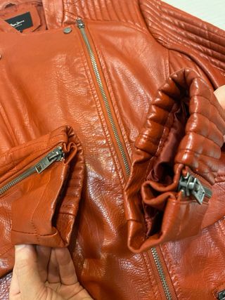 Cazadora Roja poliuretano Pepe Jeans