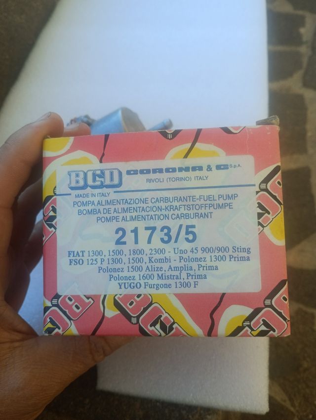 Pompa della benzina Fiat