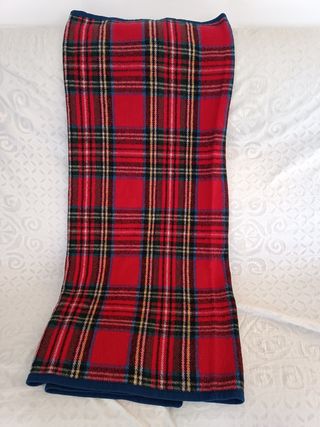 Manta de cuadros 170x115cm