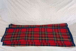 Manta de cuadros 170x115cm