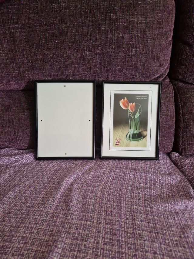 PAREJA DE MARCOS PARA FOTOS.