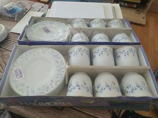 Juego de Tazas y Platos Harmonia