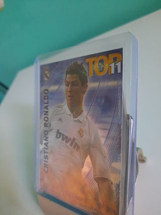 Carta de Futbol Mundicromo Cristiano Ronaldo