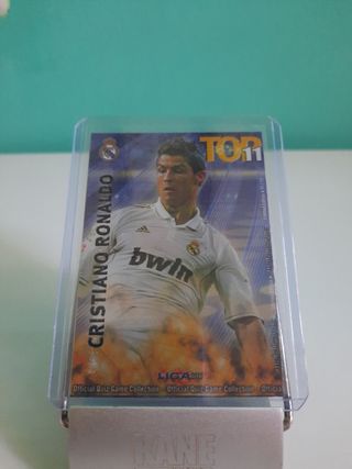 Carta de Futbol Mundicromo Cristiano Ronaldo