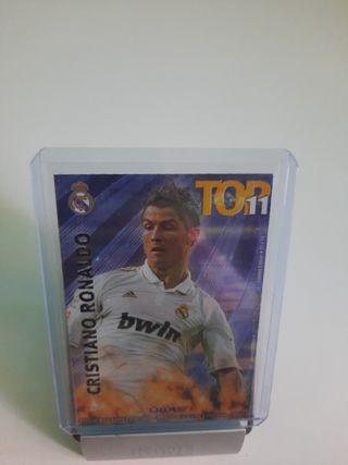 Carta de Futbol Mundicromo Cristiano Ronaldo