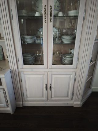 Boiserie Pino color blanco natural